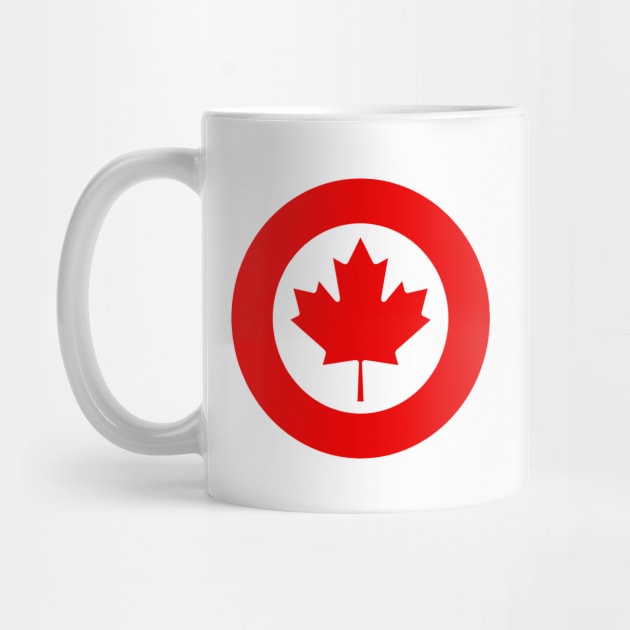 Canadian Roundel by OrangeCup